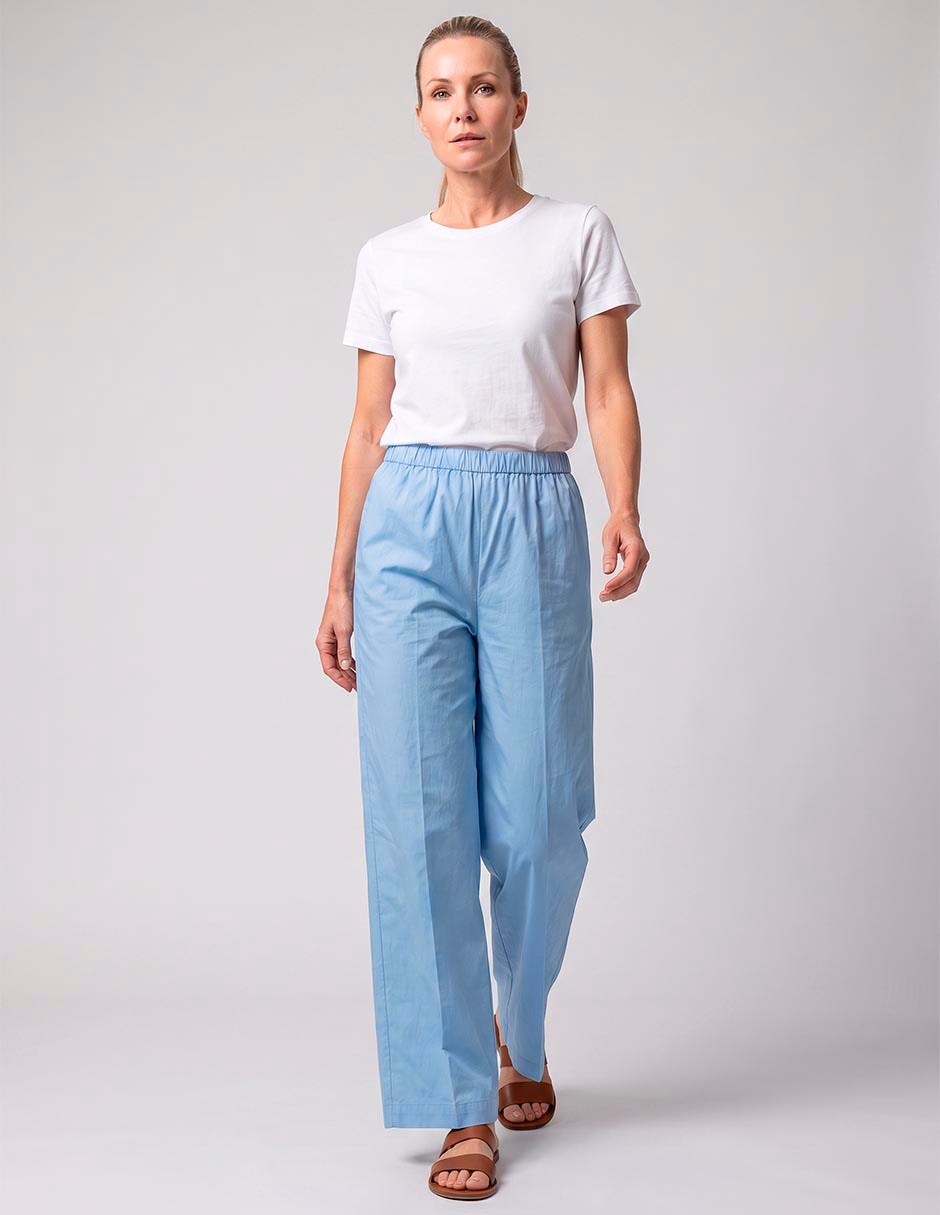Pantalón relaxed straight para mujer 3