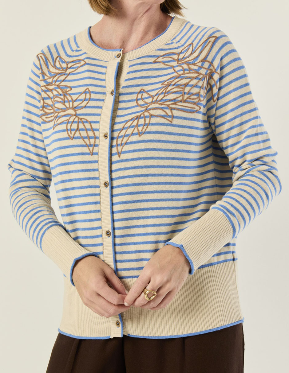 Suéter cuello redondo para mujer 3