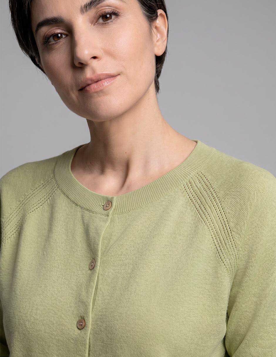 Suéter cuello redondo para mujer 3