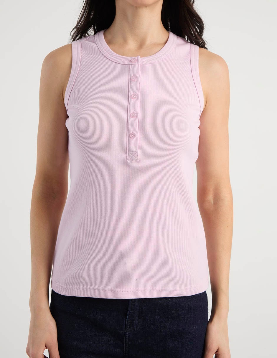Top cuello con botón 7