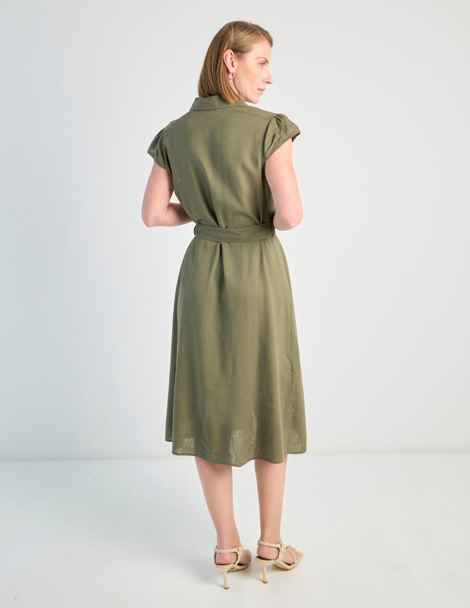 Vestido 3/4 casual para mujer 2