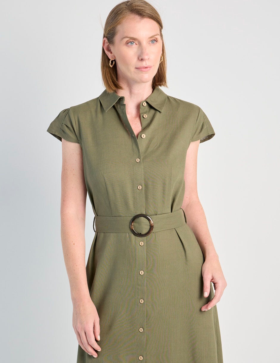 Vestido 3/4 casual para mujer 4