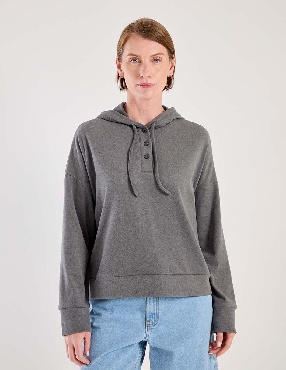 Sudadera con capucha para mujer