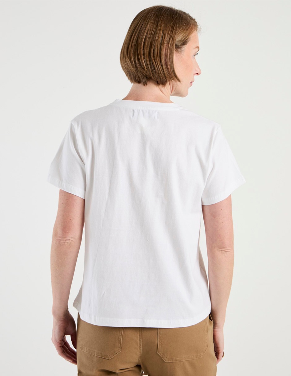 Playera manga corta Weekend cuello redondo para mujer 2