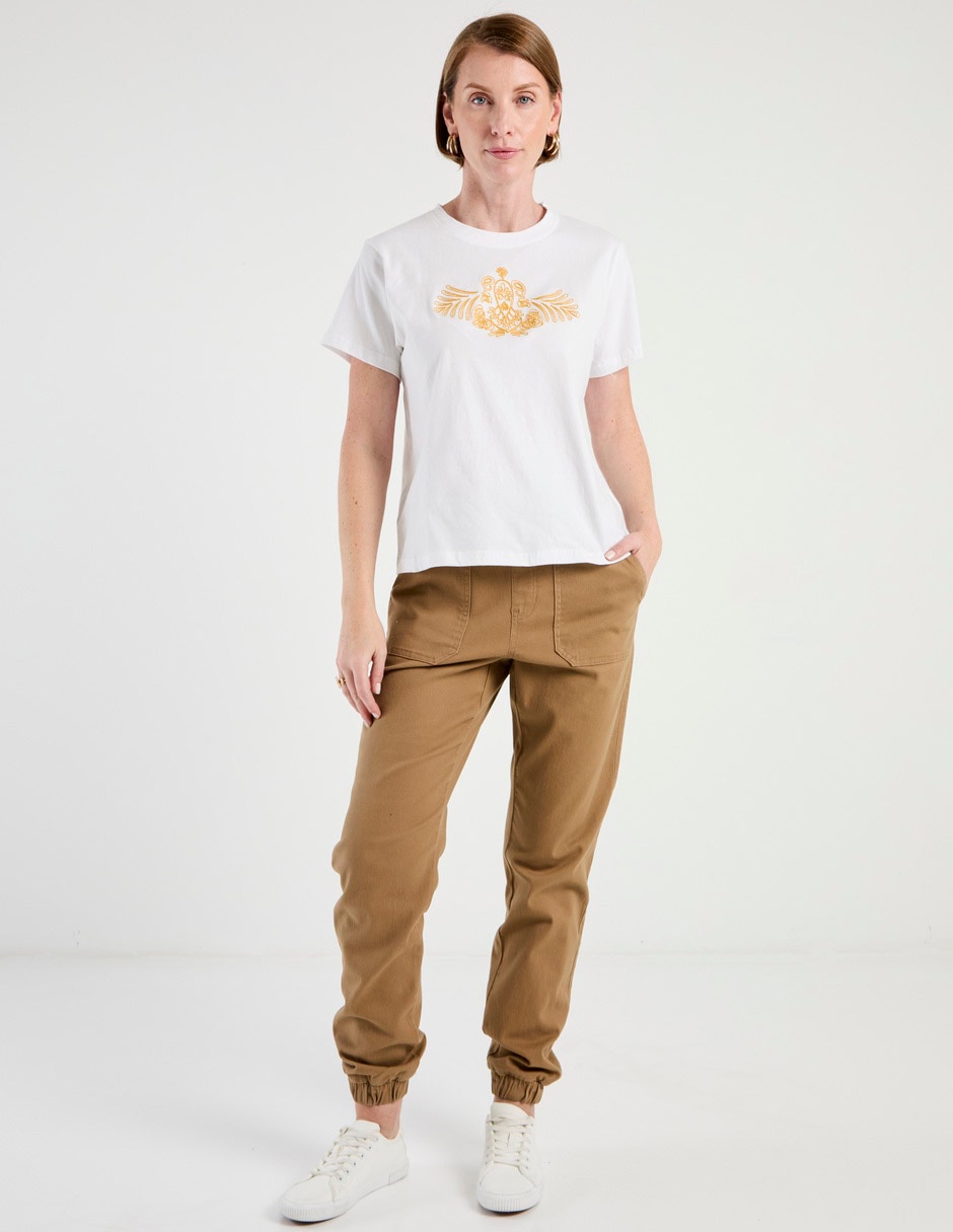 Playera manga corta Weekend cuello redondo para mujer 3