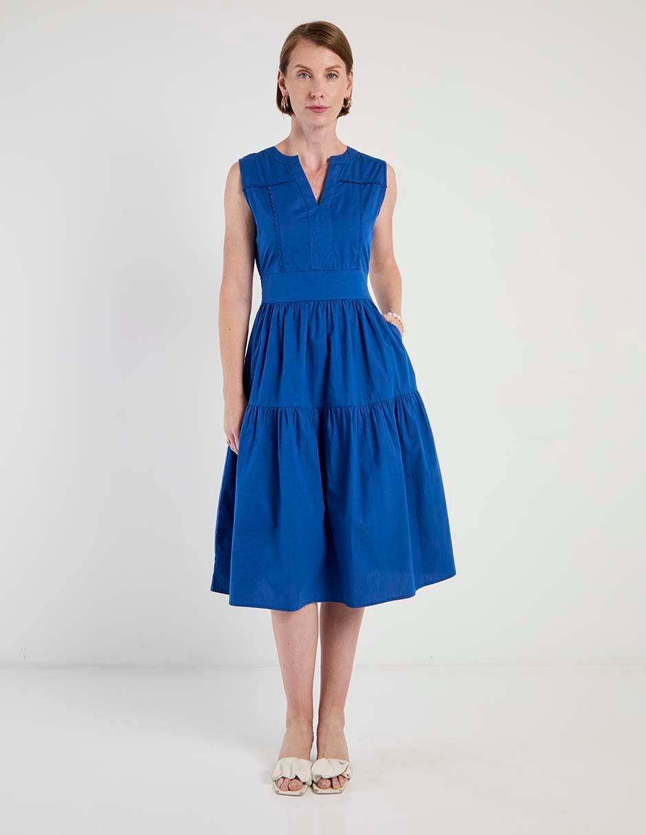 Vestido midi casual para mujer Vestido midi casual para mujer