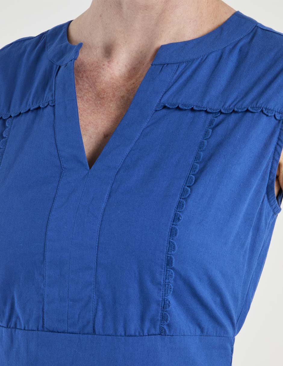 Vestido midi casual para mujer