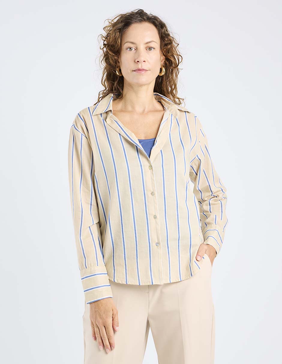 Blusa Weekend manga larga para mujer