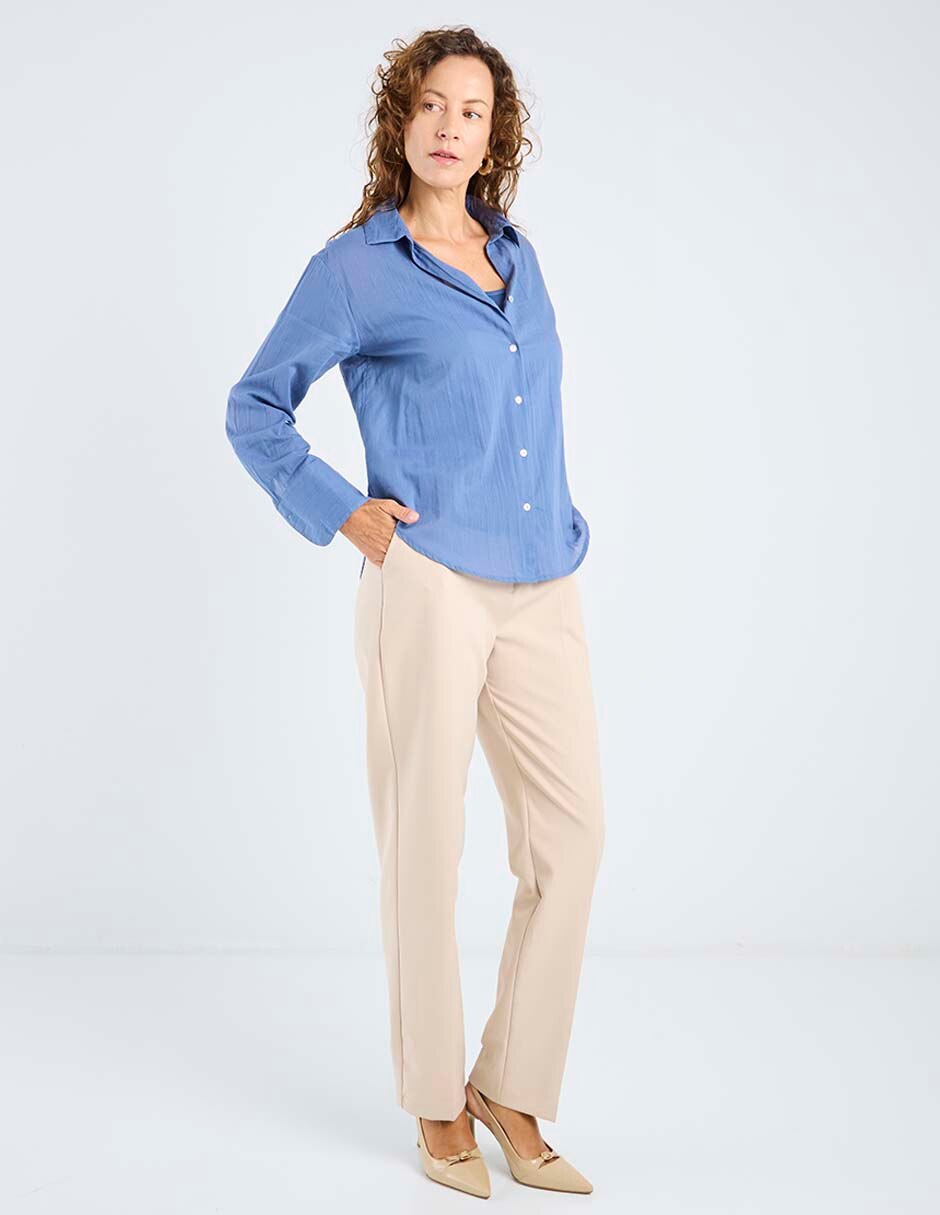 Blusa manga larga para mujer 3