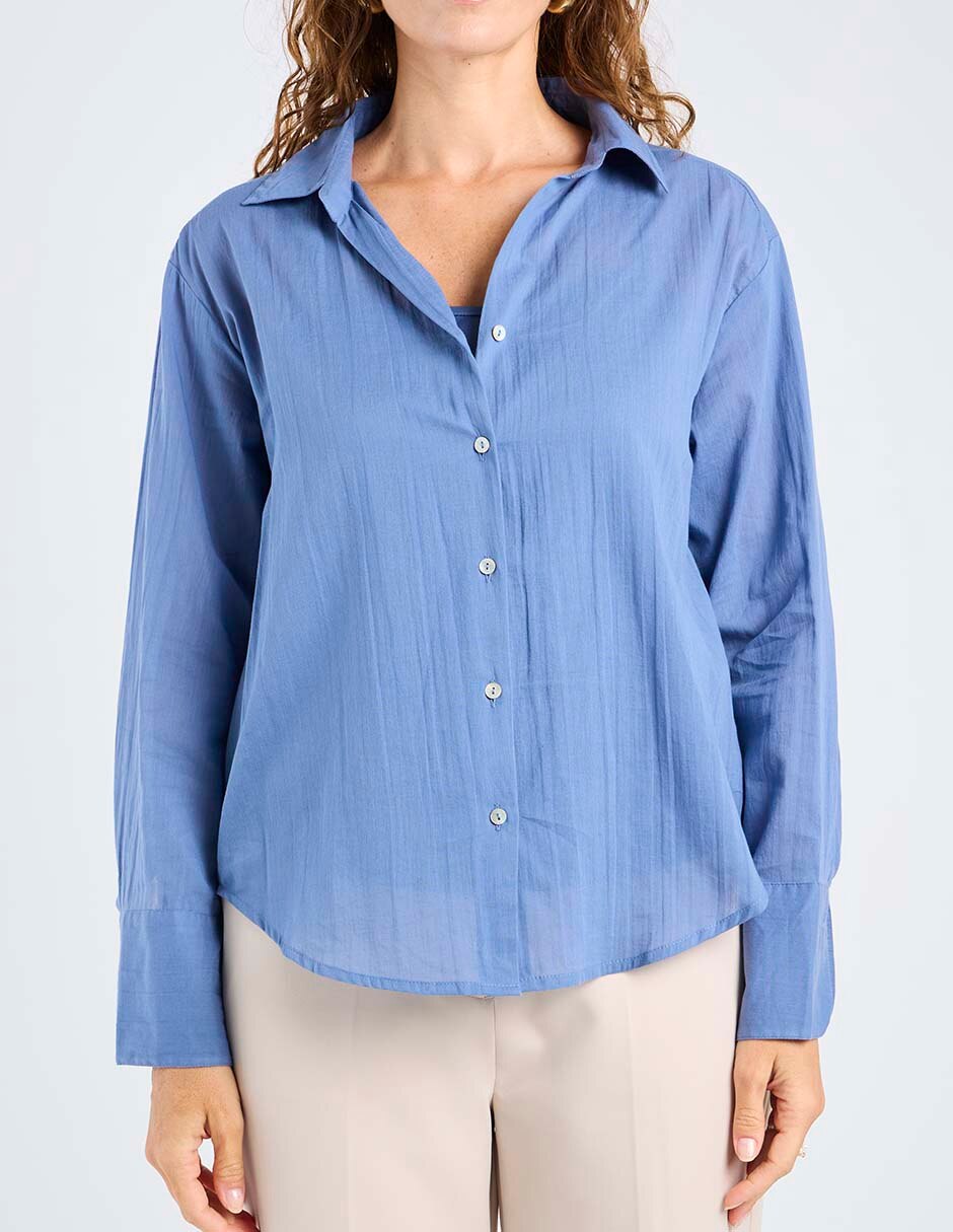 Blusa manga larga para mujer 6