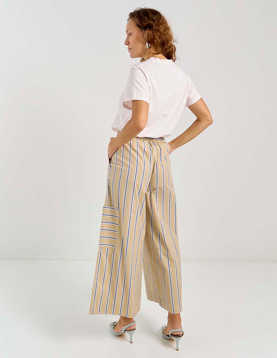 Pantalón cargo amplio para mujer 5