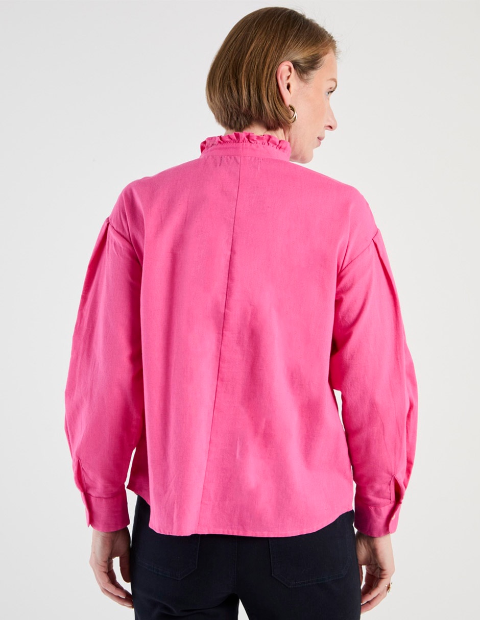 Blusa Weekend manga larga para mujer