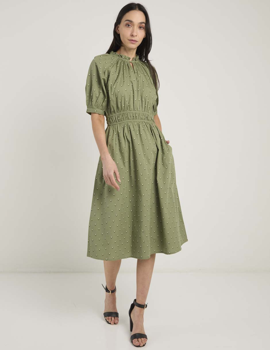 Vestido midi casual para mujer Vestido midi casual para mujer