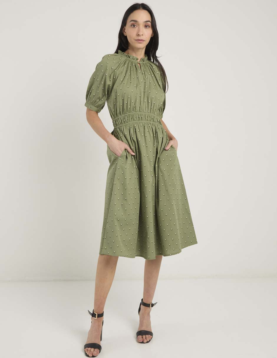 Vestido midi casual para mujer 2
