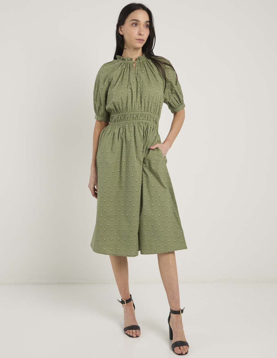 Vestido midi casual para mujer