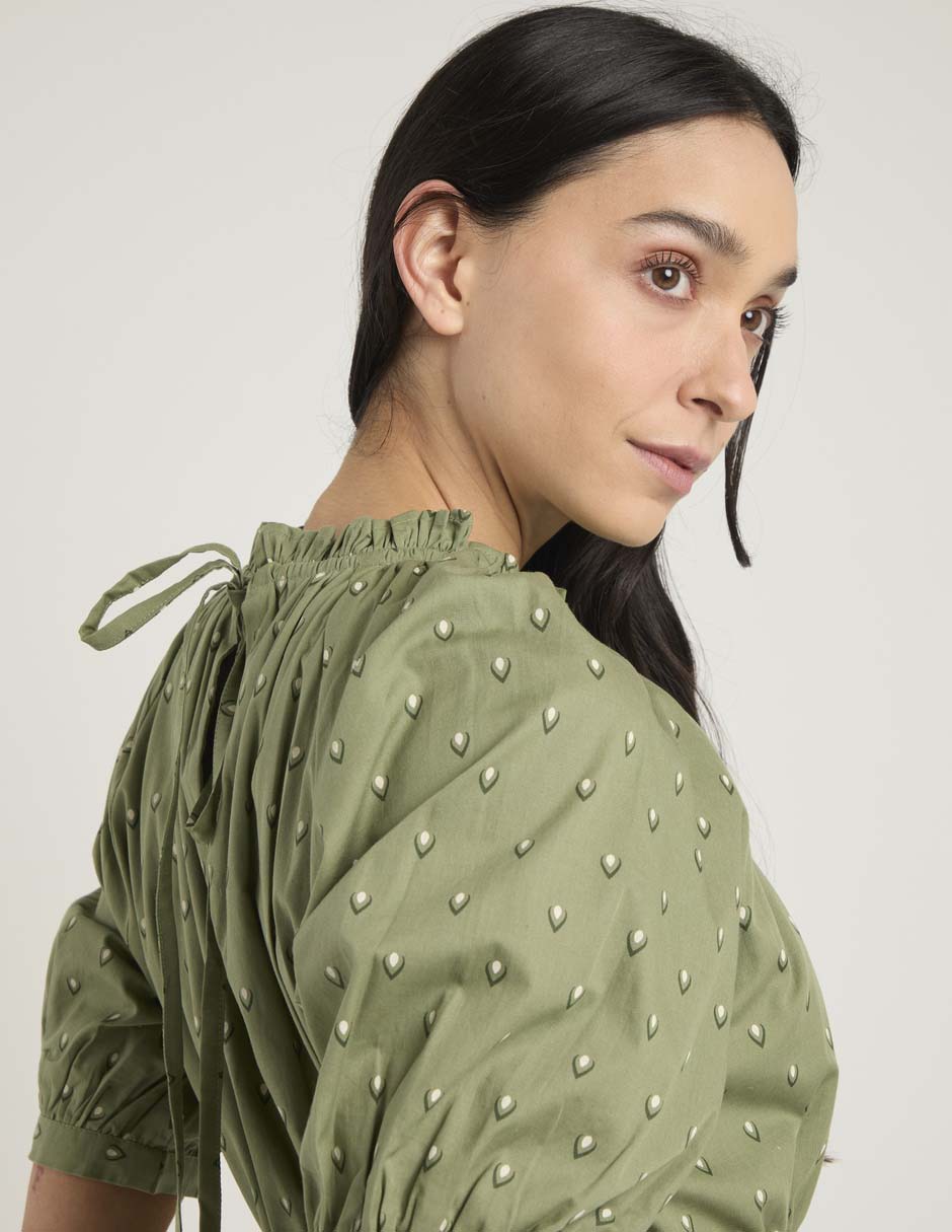 Vestido midi casual para mujer