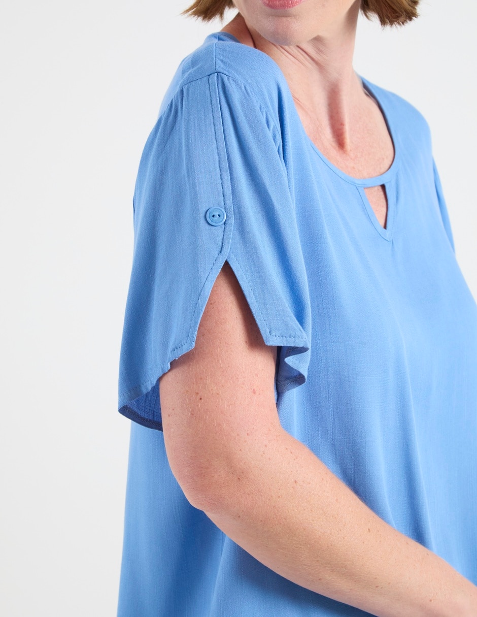 Blusa manga corta para mujer 10