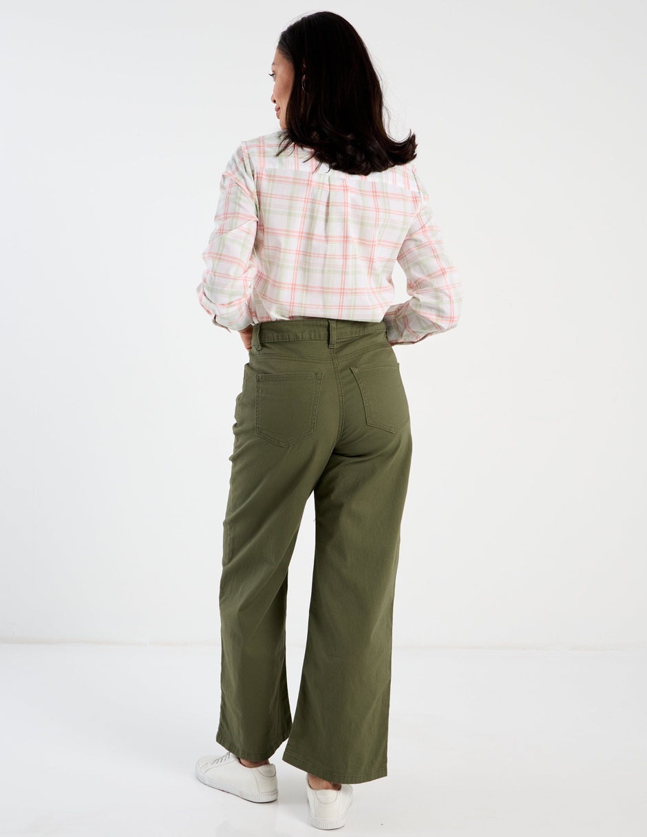 Pantalón weekend wide leg para mujer