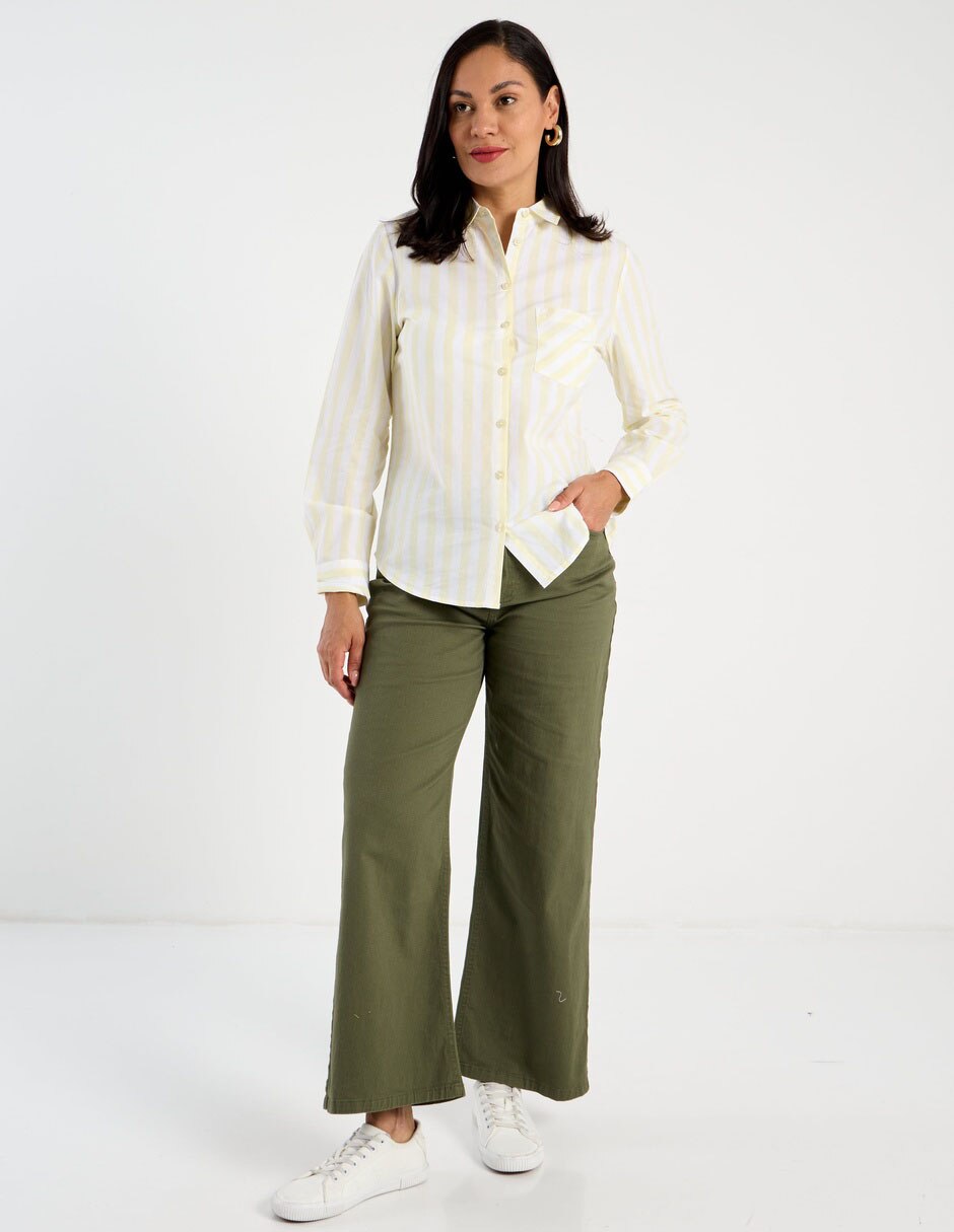 Pantalón weekend wide leg para mujer