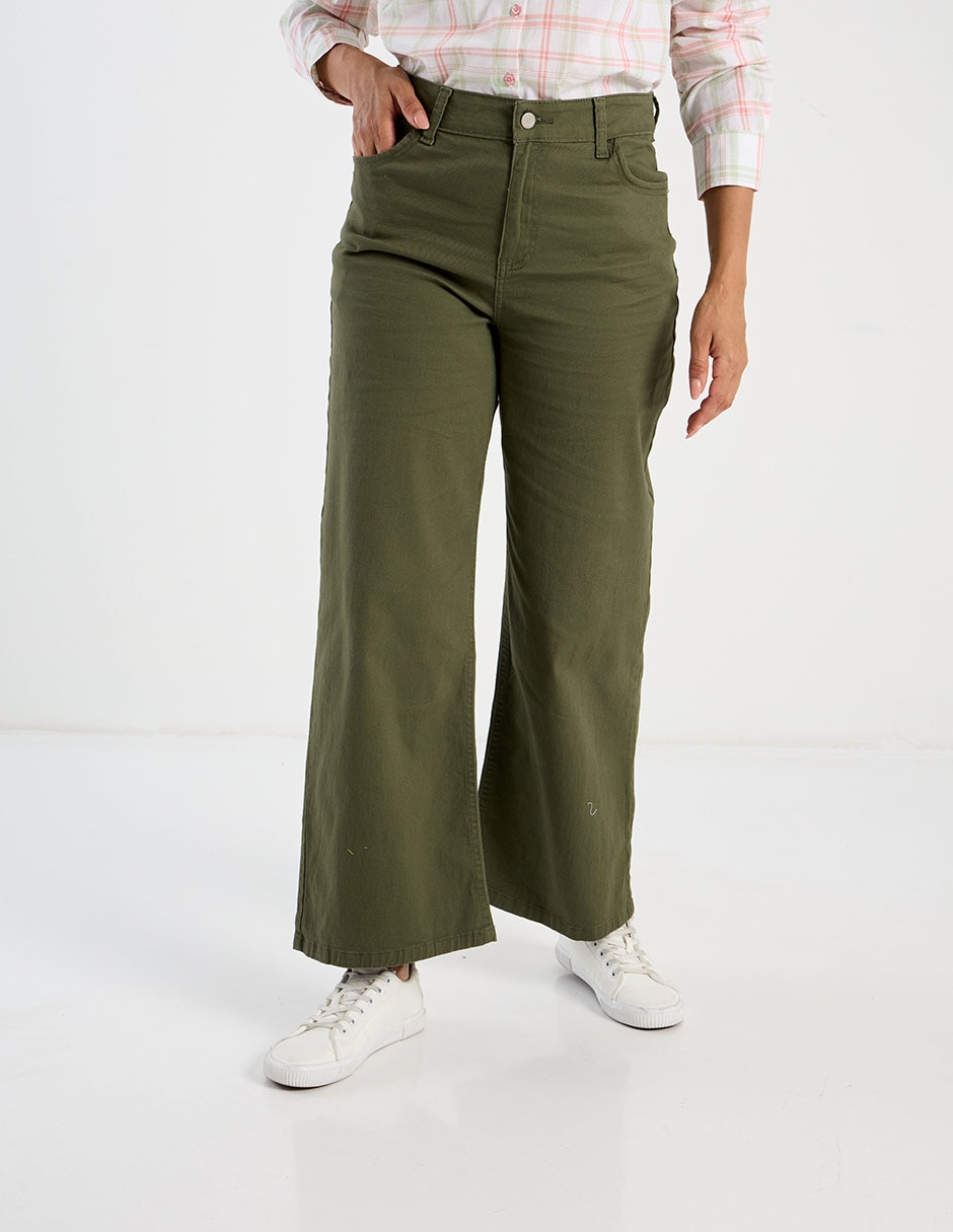 Pantalón wide leg para mujer Pantalón wide leg para mujer