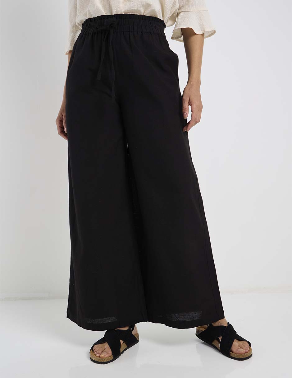 Pantalón relaxed amplio para mujer
