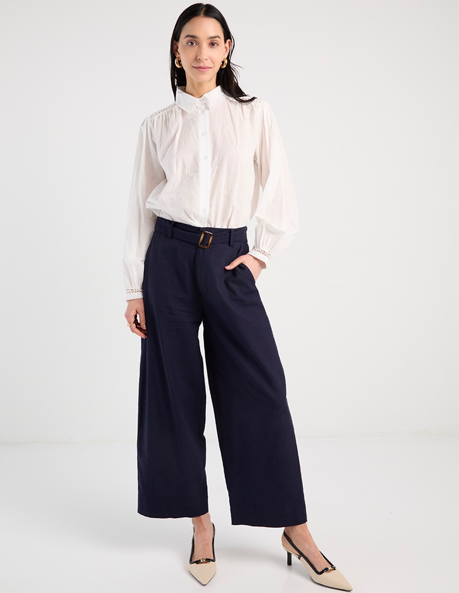 Blusa manga larga para mujer 8