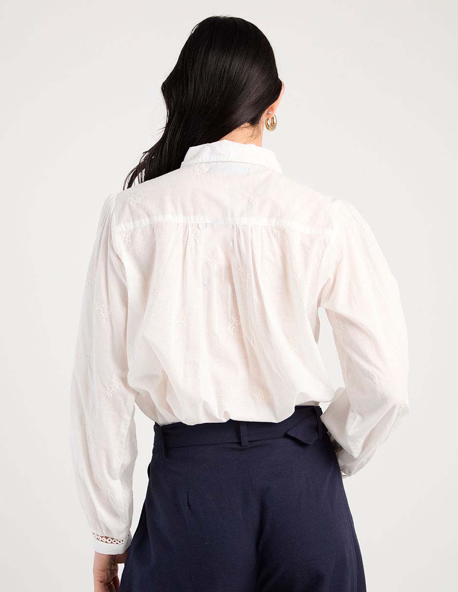 Blusa manga larga para mujer 13