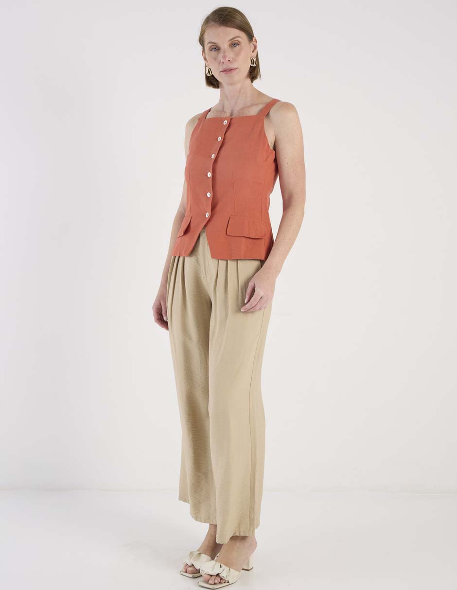 Blusa de tirantes para mujer 1