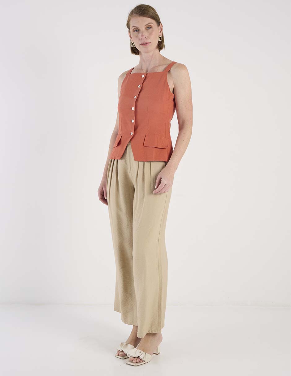 Blusa de tirantes para mujer 7
