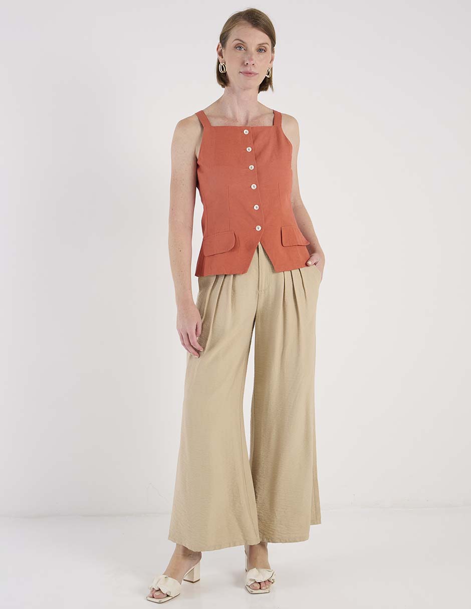 Blusa de tirantes para mujer 8