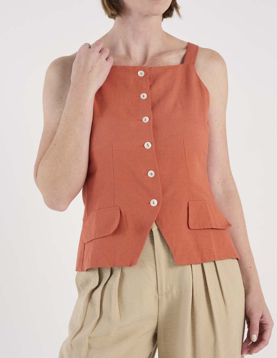 Blusa de tirantes para mujer 9