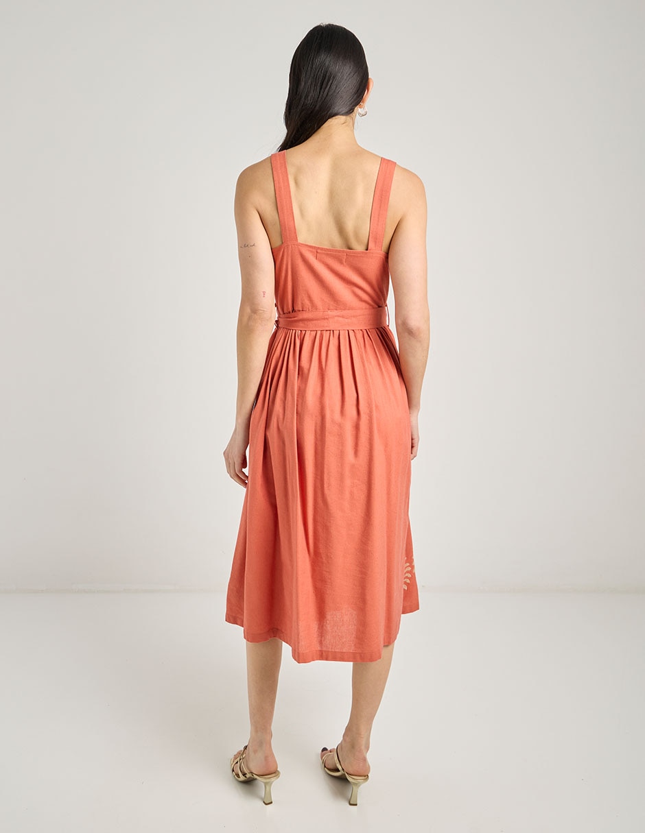 Vestido midi casual para mujer 6