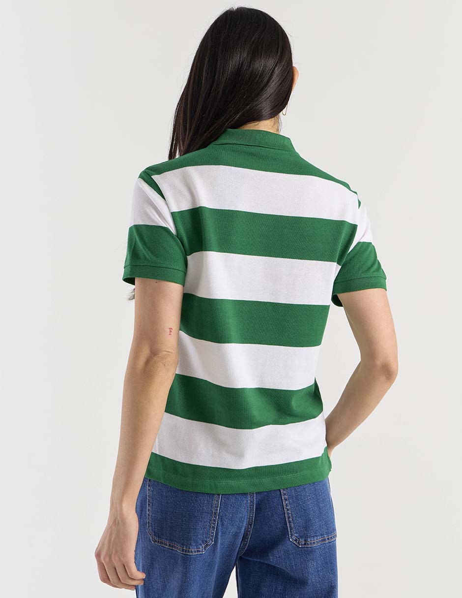 Playera manga corta Weekend cuello polo para mujer