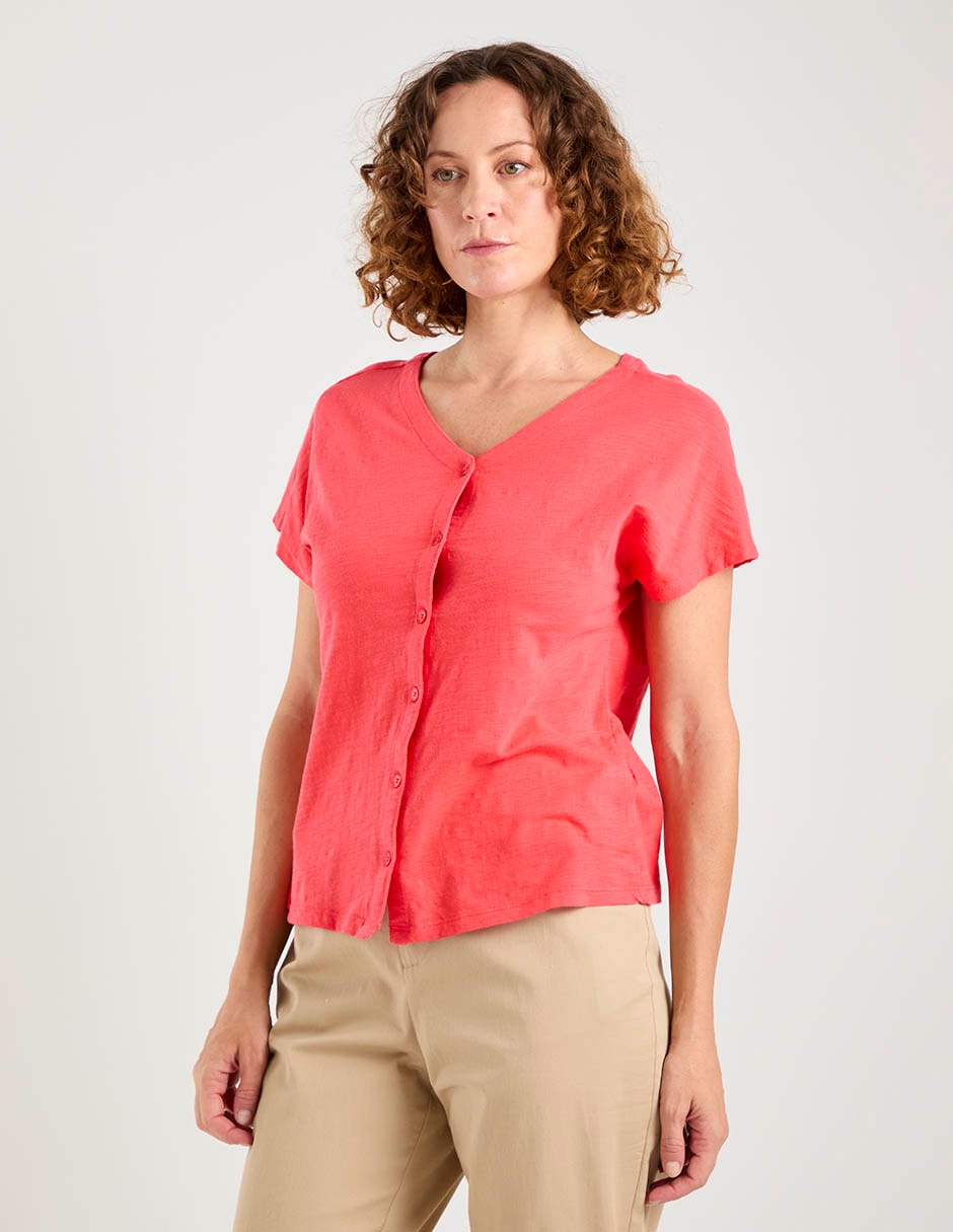 Playera manga corta mujer 1