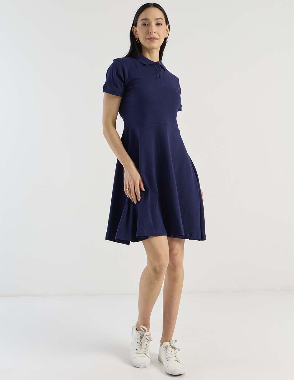 Vestido arriba de la rodilla casual para mujer 5