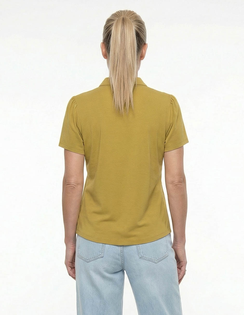 Blusa manga corta para mujer 5
