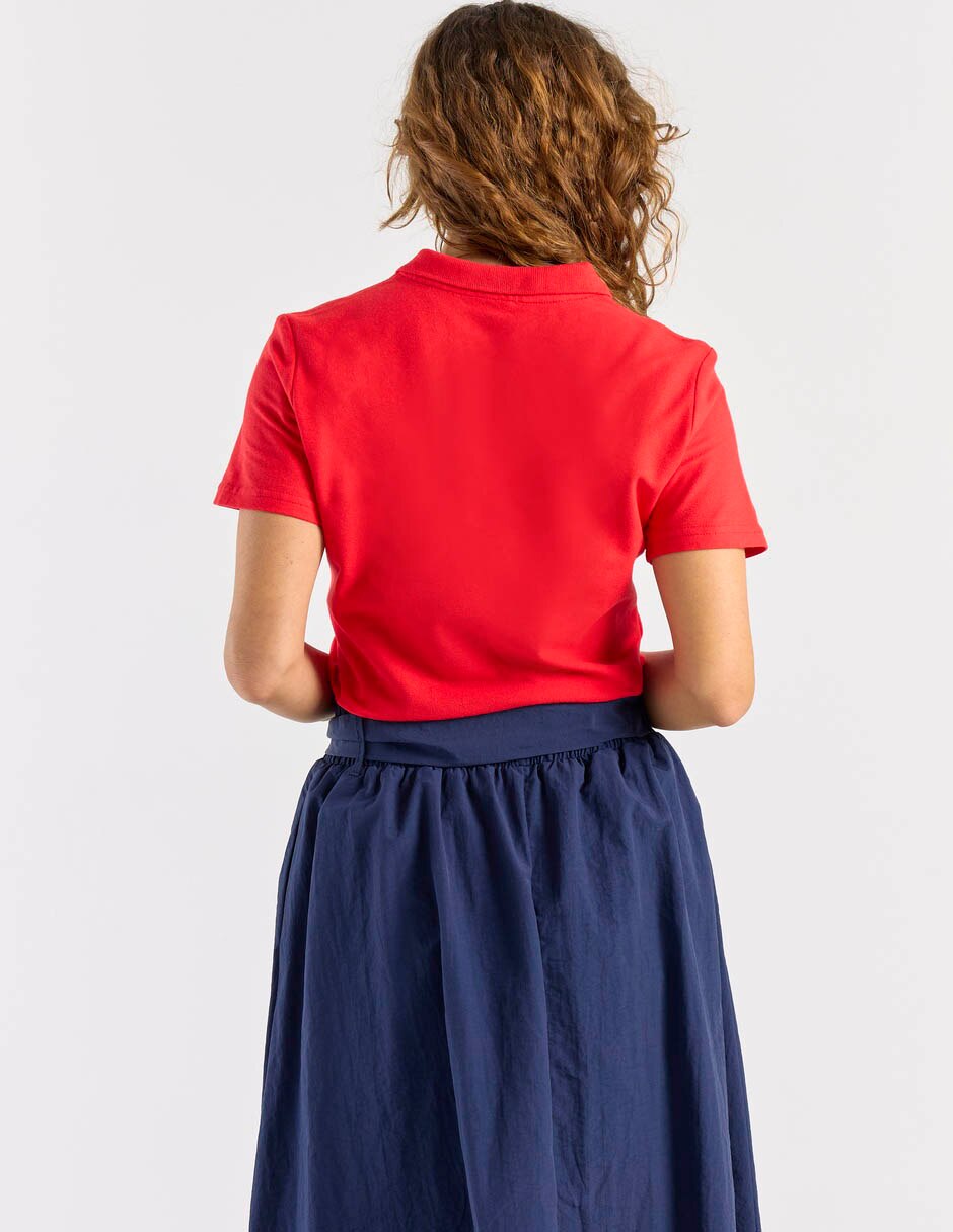 Playera manga corta Weekend cuello polo para mujer