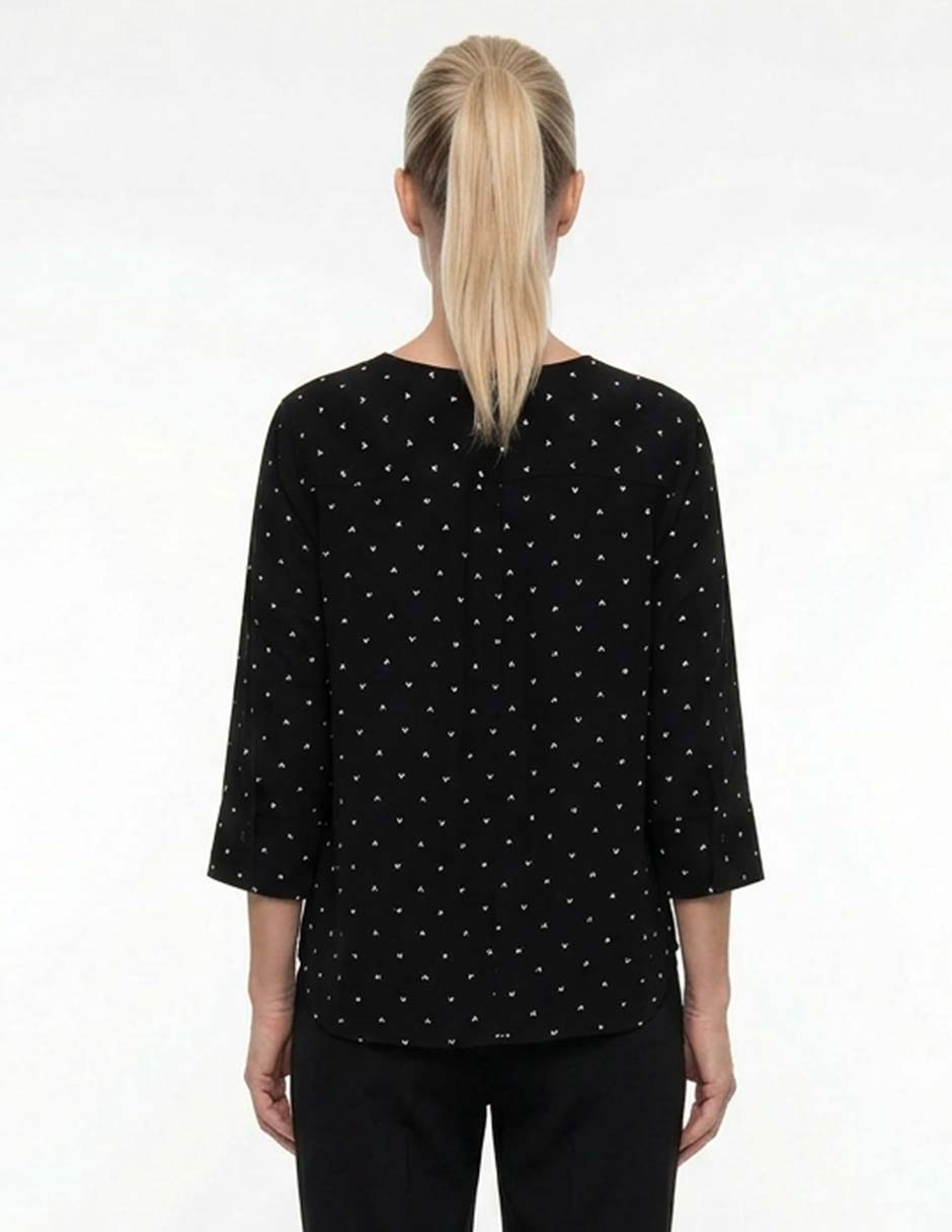 Blusa manga 3/4 para mujer