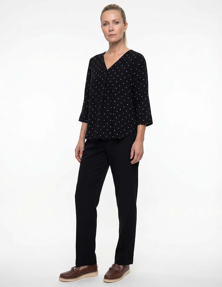 Blusa manga 3/4 para mujer