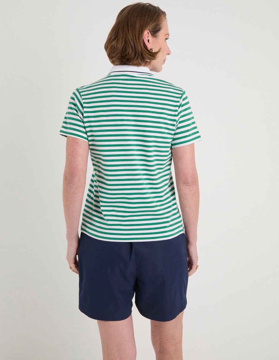 Playera manga corta Weekend cuello polo para mujer