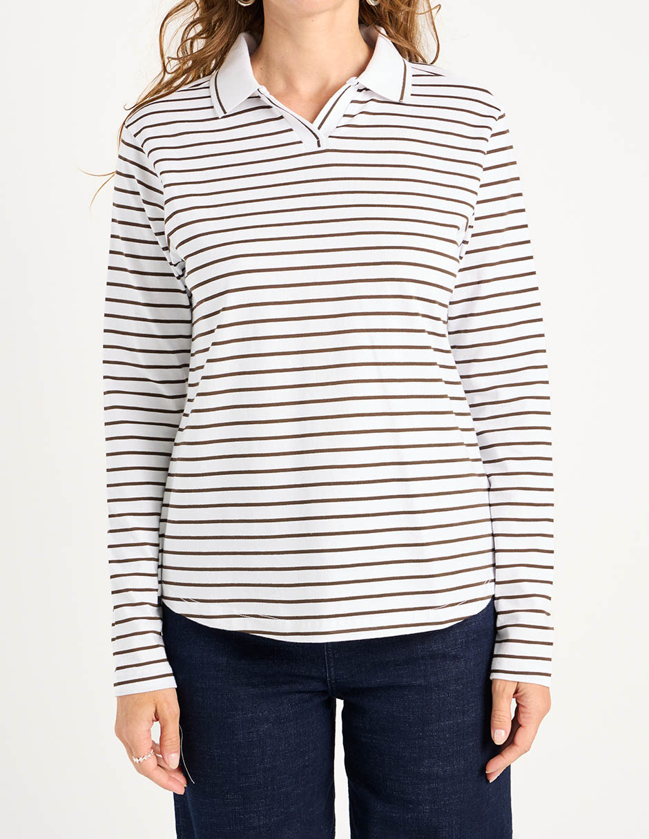 Playera tipo polo Weekend para mujer 7