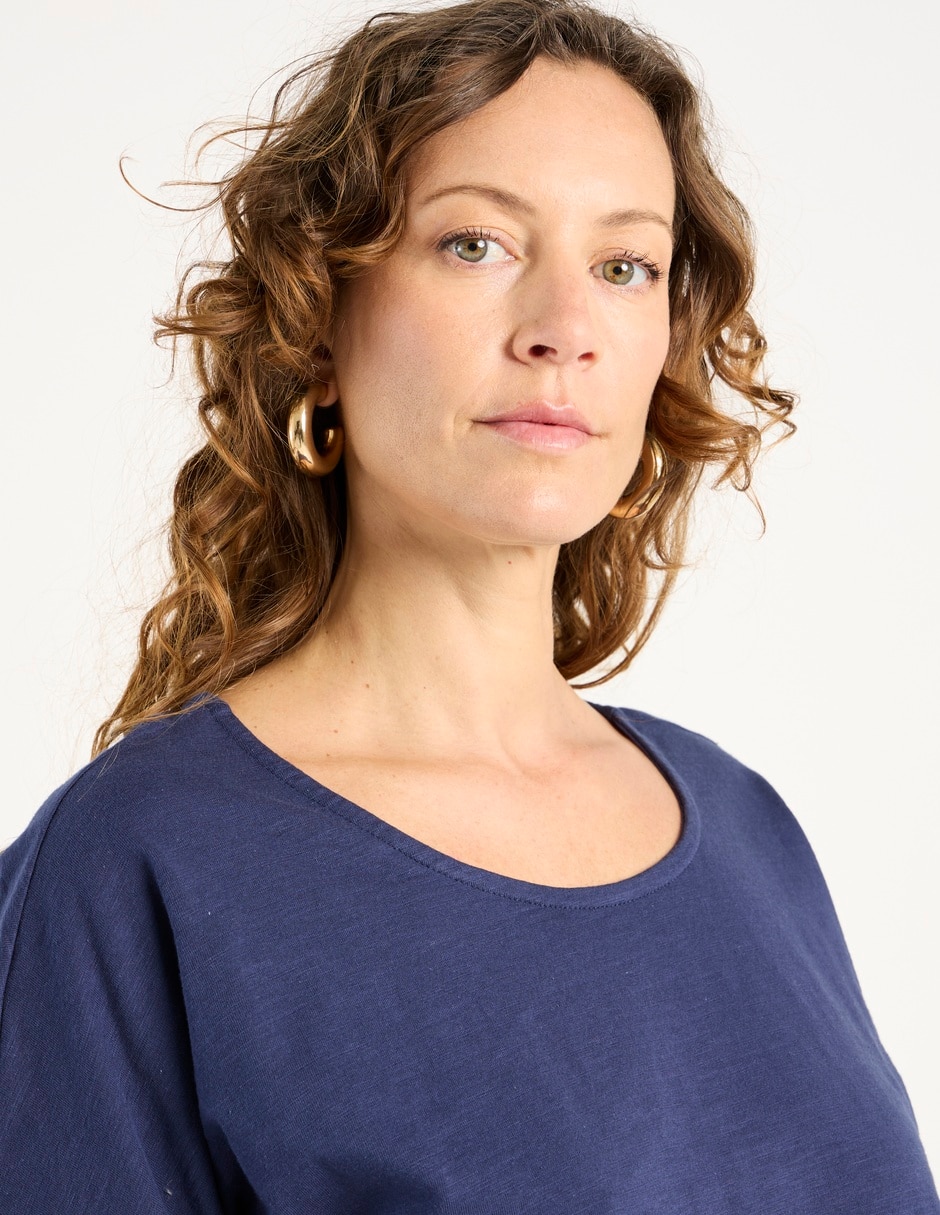 Playera manga corta Weekend cuello redondo para mujer 4