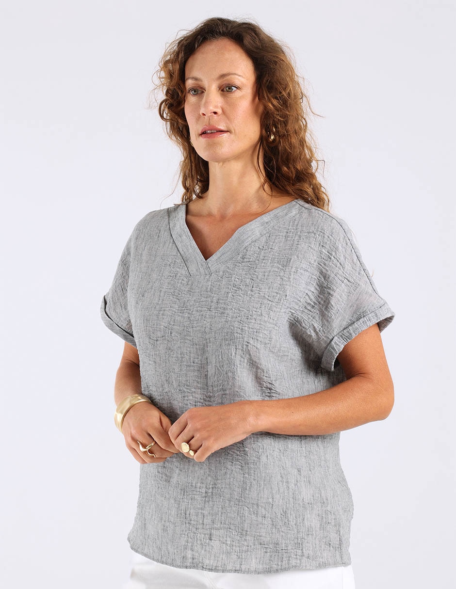Blusa Weekend manga corta para mujer