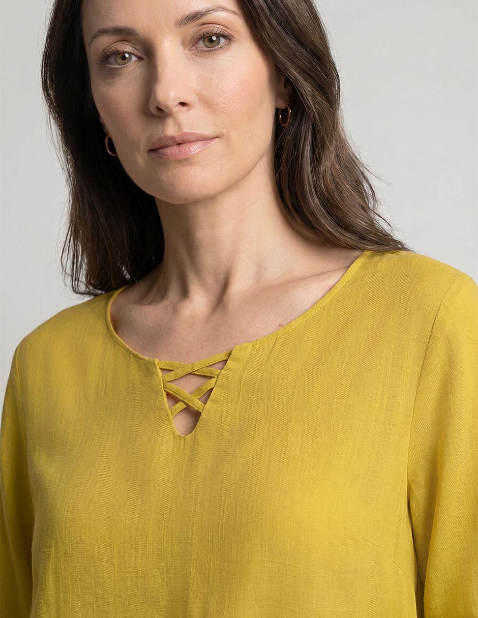 Blusa Weekend manga corta para mujer