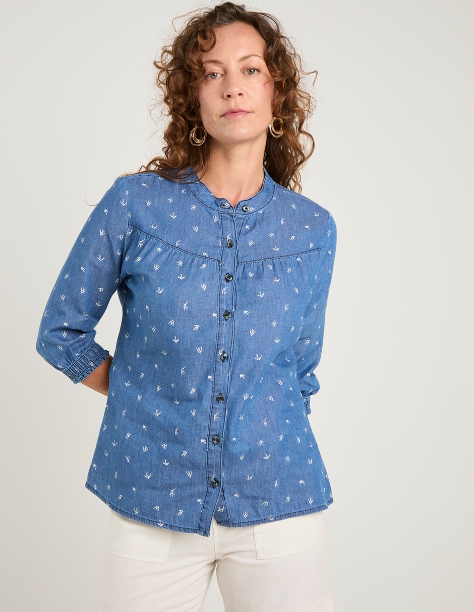 Blusa manga 3/4 para mujer 6