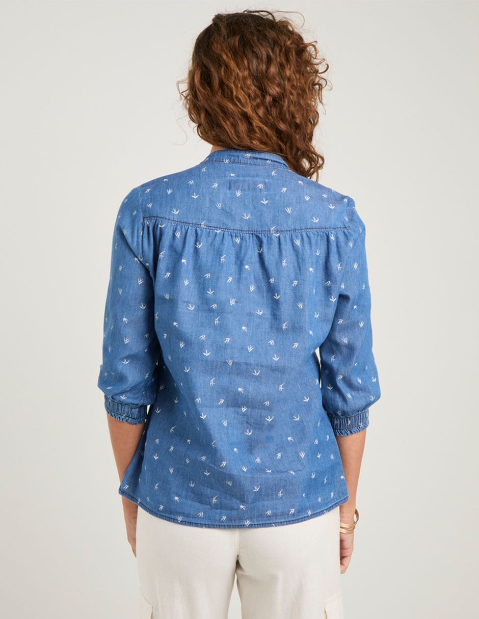 Blusa manga 3/4 para mujer 9