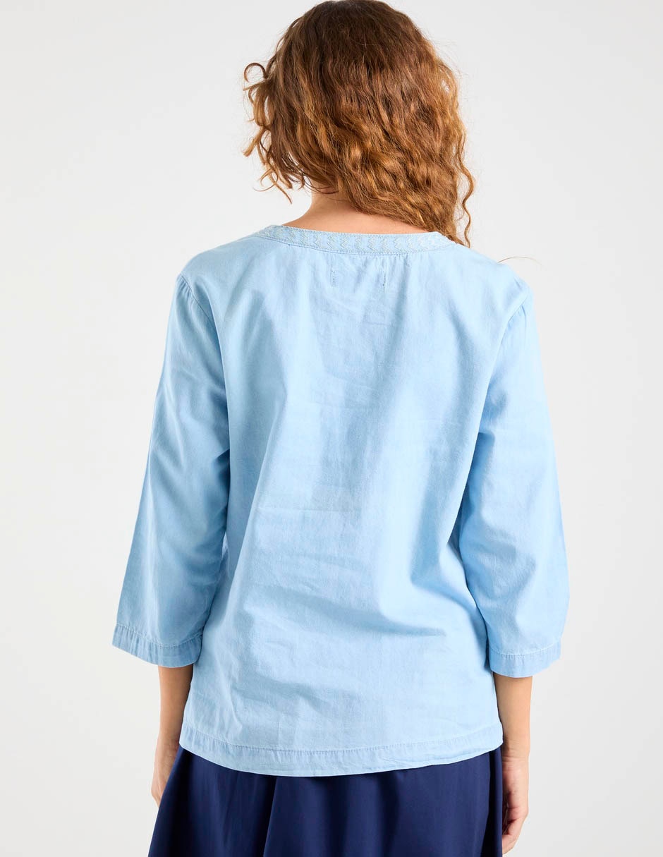 Blusa manga 3/4 para mujer 6
