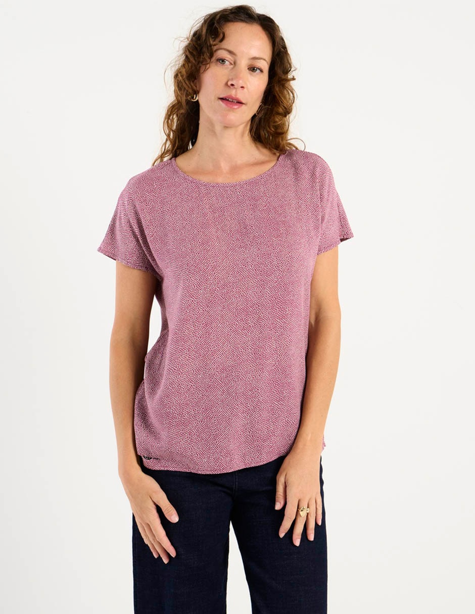 Blusa manga corta para mujer 5