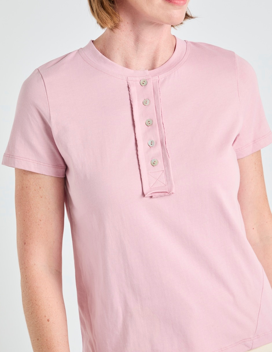 Blusa Weekend manga corta para mujer