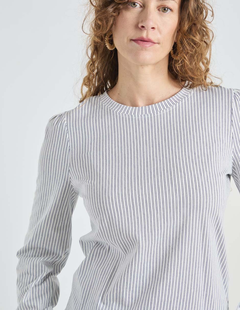 Blusa Weekend manga larga para mujer